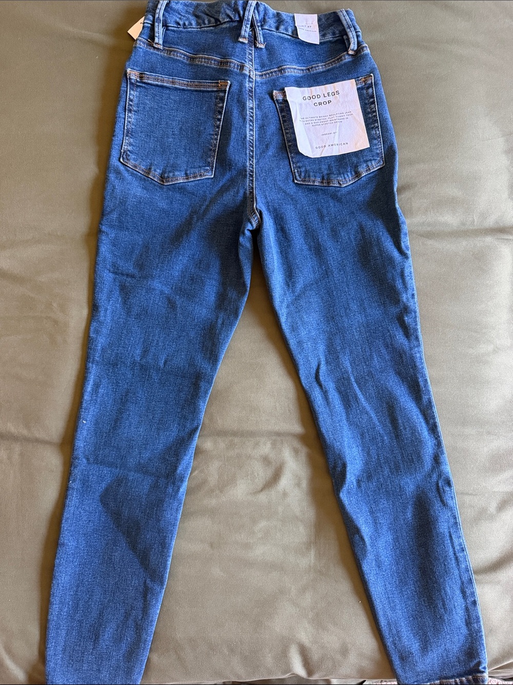 {GOOD AMERICAN} Good Legs skinny crop 4/27 - Picture 5 of 7